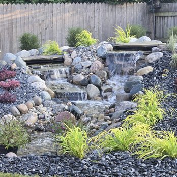 Becker Lawncare & Landscaping - Beautiful waterfall we installed last year - Landscape Architects or Designers Near Me - Saginaw, Michigan Becker Lawncare & Landscaping - Beautiful waterfall we installed last year - Landscape Architects or Designers Near Me - Saginaw, Michigan