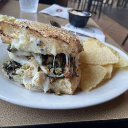 Jason's Deli - Muffuletta with turkey