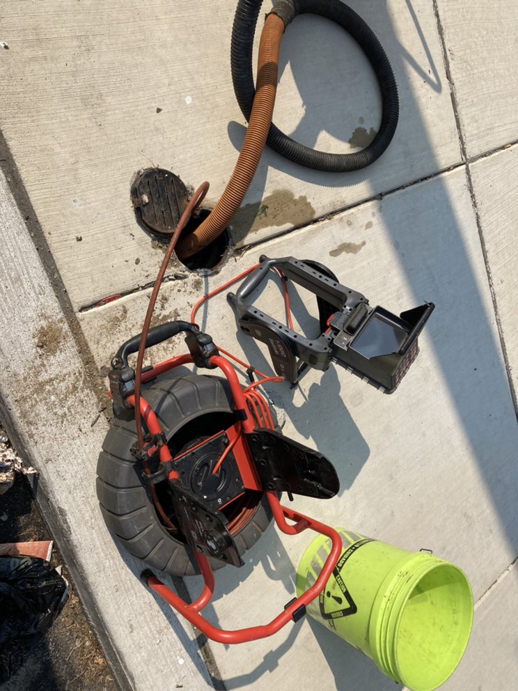 Slide of Positive Flow Drain Services