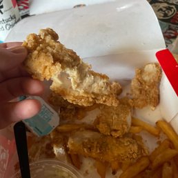 Rubbery chicken tenders Rubbery chicken tenders