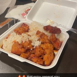 Dragon 1 Express - 3. General Tso's Chicken hot and spicy