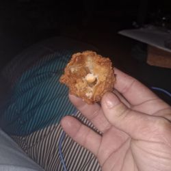 Chester's Chicken - Chicken leg, no meat just breading.