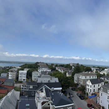 Portland Observatory - Panoramic view from top - Landmarks & Historical Buildings Near Me - Portland, Maine