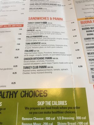 Menu photo 2 Buona Glendale Heights, IL
