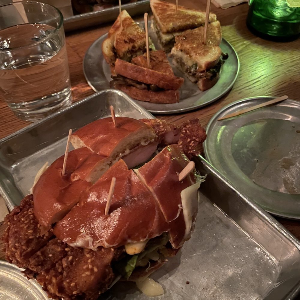 ABV - Fried chicken sandwich - Cocktail Bars Near Me - San Francisco, California ABV - Fried chicken sandwich - Cocktail Bars Near Me - San Francisco, California