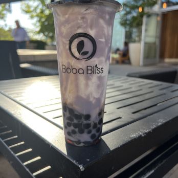 Boba Bliss - Natural Taro Ube Latte - Bubble Tea Near Me - Mountain View, California Boba Bliss - Natural Taro Ube Latte - Bubble Tea Near Me - Mountain View, California