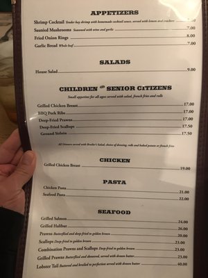 Menu photo 3 Broiler Steak House Redwood Valley, CA Menu photo 3 Broiler Steak House Redwood Valley, CA