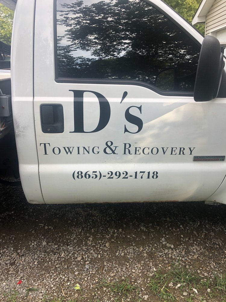 D’S TOWING & RECOVERY Towing Knoxville, TN Phone Number Yelp