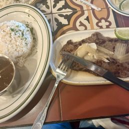 Griddle steak