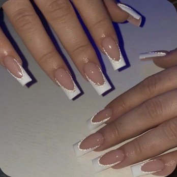 NOA Nail Bar & Lounge - what i showed them in reference to white french tip. - Nail Salons Near Me - Charlotte, North Carolina NOA Nail Bar & Lounge - what i showed them in reference to white french tip. - Nail Salons Near Me - Charlotte, North Carolina