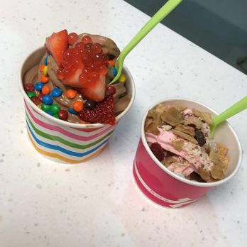 Bluspoon Yogurt - any size u fill up for a flat price!! - Ice Cream & Frozen Yogurt Near Me - The Villages, Florida