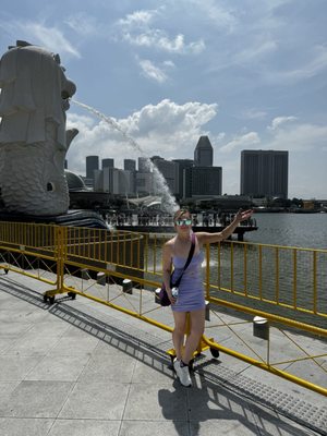 Merlion Park by null