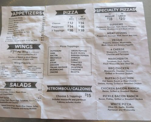 Menu photo 2 Small Bar of Matthews Stallings, NC Menu photo 2 Small Bar of Matthews Stallings, NC