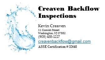 Creaven Backflow Inspections Logo