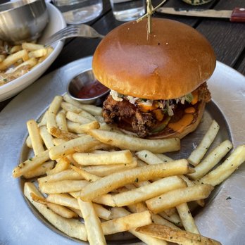 Eureka! - Spicy Fried Chicken Sandwich - American Near Me - Cupertino, California