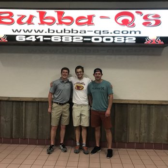 Bubba-Q's - Sign outside in the mall area - Barbeque Near Me - Ottumwa, Iowa
