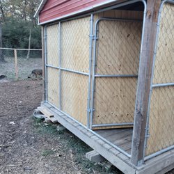 Bears Repair Services - Enclosed dog kennel.