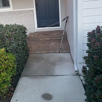 Uribe-Diaz Masonry - Post grout front step
(this is wet, grout and brick much lighter when dry) - Masonry/Concrete Near Me - Sacramento, California Uribe-Diaz Masonry - Post grout front step
(this is wet, grout and brick much lighter when dry) - Masonry/Concrete Near Me - Sacramento, California