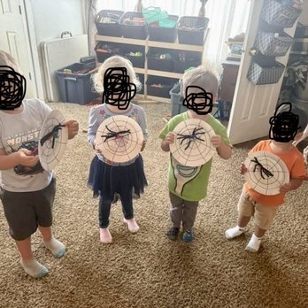 Donna's Learning Center - Children with Halloween craft project - Preschools Near Me - Star, Idaho Donna's Learning Center - Children with Halloween craft project - Preschools Near Me - Star, Idaho