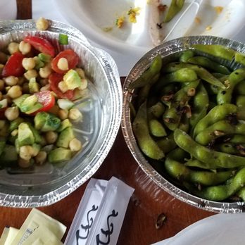 Yummefy Flavors of India, Nepal & Thailand - We had garbanzo bean salad with pineapple chunks and steamed edamame grilled with garlic! - Asian Fusion Near Me - Birmingham, Alabama Yummefy Flavors of India, Nepal & Thailand - We had garbanzo bean salad with pineapple chunks and steamed edamame grilled with garlic! - Asian Fusion Near Me - Birmingham, Alabama