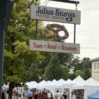 Julius Sturgis Pretzel Bakery - Bakeries Near Me - Lititz, Pennsylvania