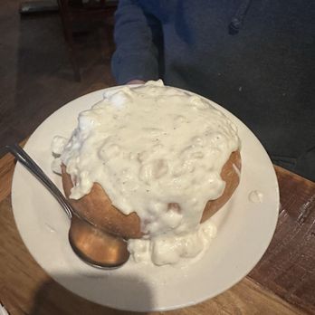 Maguire's Bar & Grille - Clam chowder bread bowl - American Near Me - Easton, Massachusetts