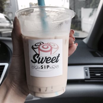 Sweet Sip - Jasmine green tea with jelly and no popping boba (they gave me regular white bob) - Coffee & Tea Near Me - Boston, Massachusetts Sweet Sip - Jasmine green tea with jelly and no popping boba (they gave me regular white bob) - Coffee & Tea Near Me - Boston, Massachusetts