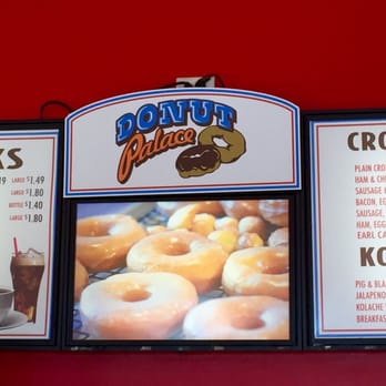 Donut Palace - Menu - Donuts Near Me - Monroe, Louisiana