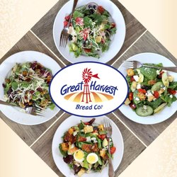 Great Harvest Bread - Housmade dressings and fresh-made salads are a delicious combination at Great Harvest.