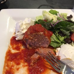 Joey D's Italian Restaurant - The giant meatball