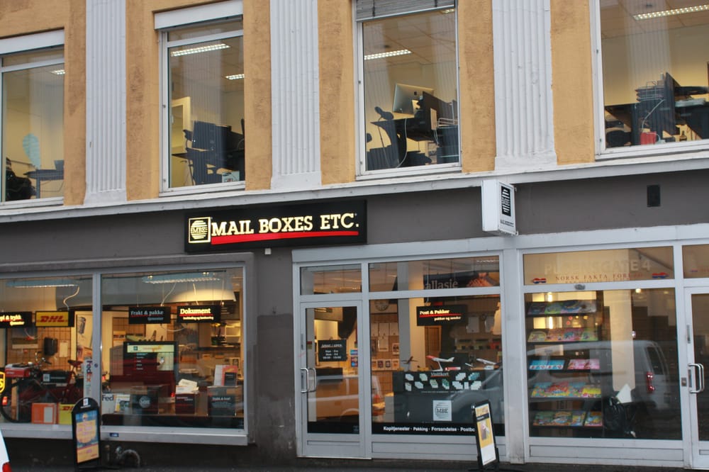 MAIL BOXES ETC Updated August 2024 Pløens Gate 4, Oslo, Norway