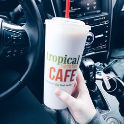 Tropical Smoothie Cafe - Peanut Paradise smoothie