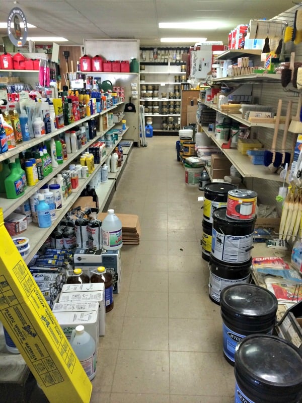 Slide of Brown Hardware & Plumbing