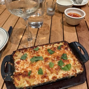 Luca and Lucy - Cannelloni and a glass of Pinot for tonight. - Italian Near Me - Birmingham, Alabama