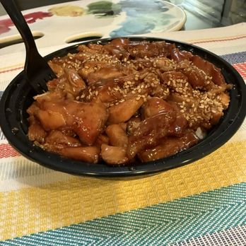 Blue Fin - Spicy Teriyaki Chicken. True Japanese teriyaki vs sugary sweet American style. - Japanese Near Me - Phoenix, Arizona