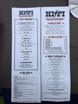 Menu photo 2 Hi/Fi Tex-Mex BBQ Alexandria, VA Menu photo 2 Hi/Fi Tex-Mex BBQ Alexandria, VA