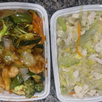 China Rose - Shrimp w/ Garlic Sauce and Chicken Chow Mein - Soup Near Me - Kernersville, North Carolina China Rose - Shrimp w/ Garlic Sauce and Chicken Chow Mein - Soup Near Me - Kernersville, North Carolina