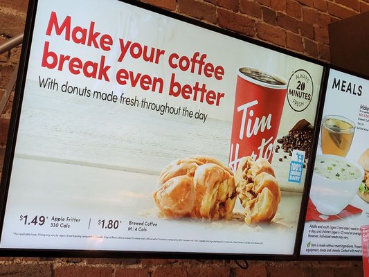 Menu photo 4 Tim Hortons Saint John, NB
