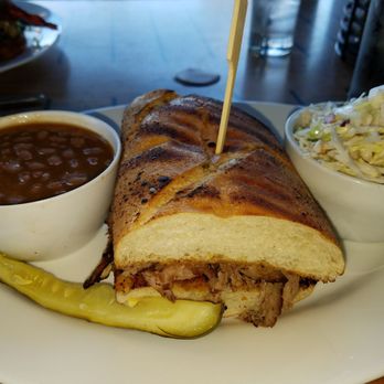 Waypoint Cafe - Special tri tip sandwich with cole slaw and beans. - American Near Me - Camarillo, California Waypoint Cafe - Special tri tip sandwich with cole slaw and beans. - American Near Me - Camarillo, California
