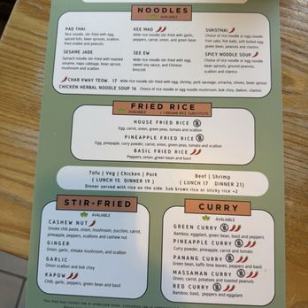Kala Thai Cookery - Menu (Reverse) - Thai Near Me - Boston, Massachusetts Kala Thai Cookery - Menu (Reverse) - Thai Near Me - Boston, Massachusetts
