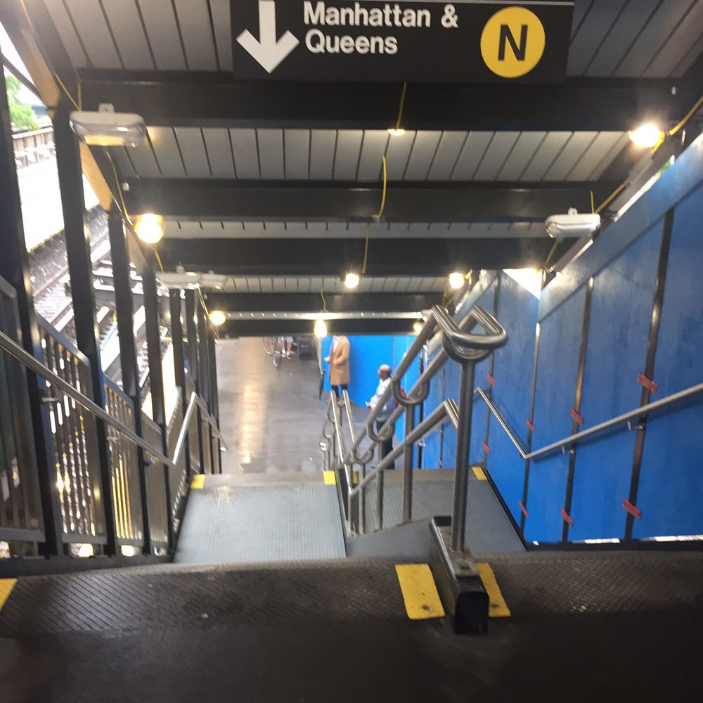 MTA - 8th Ave Subway Station - New Stairwell - Metro Stations Near Me - Brooklyn, New York