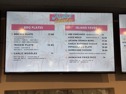 Menu photo 1 Makai Island Renton, WA