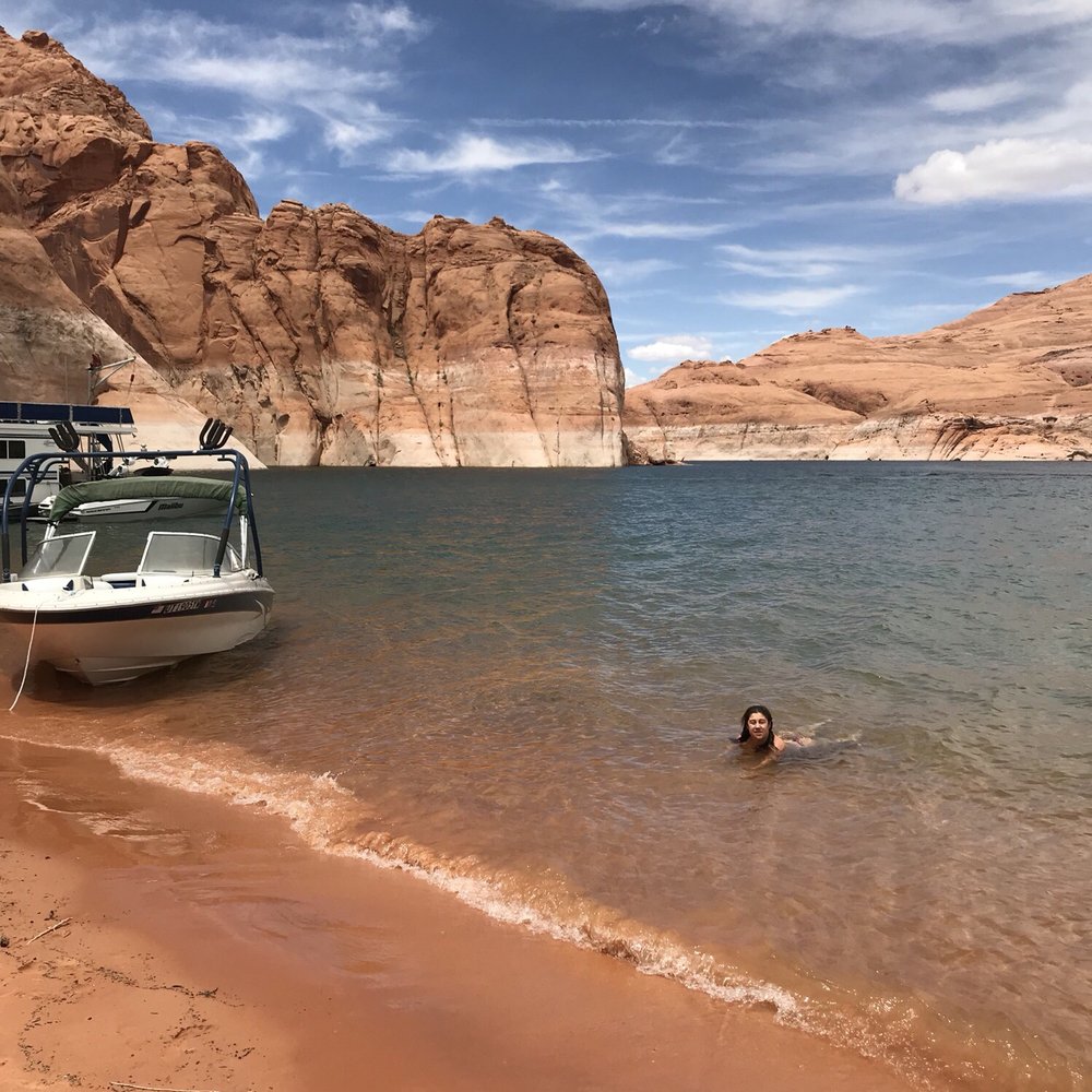 Skylight Lake Powell - Navajo canyon beach! Recommended by Robert, awesome spot!! - Boating Near Me - Big Water, Utah Skylight Lake Powell - Navajo canyon beach! Recommended by Robert, awesome spot!! - Boating Near Me - Big Water, Utah