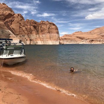 Skylight Lake Powell - Navajo canyon beach! Recommended by Robert, awesome spot!! - Boating Near Me - Big Water, Utah Skylight Lake Powell - Navajo canyon beach! Recommended by Robert, awesome spot!! - Boating Near Me - Big Water, Utah