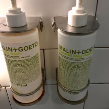 Crisp & Green - Their handsoap smells so good and they have lotion! The container holder is just a little rusty... - Salad Near Me - Wayzata, Minnesota