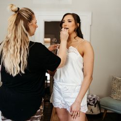 Finch Beauty and Bridal - On site bridal work