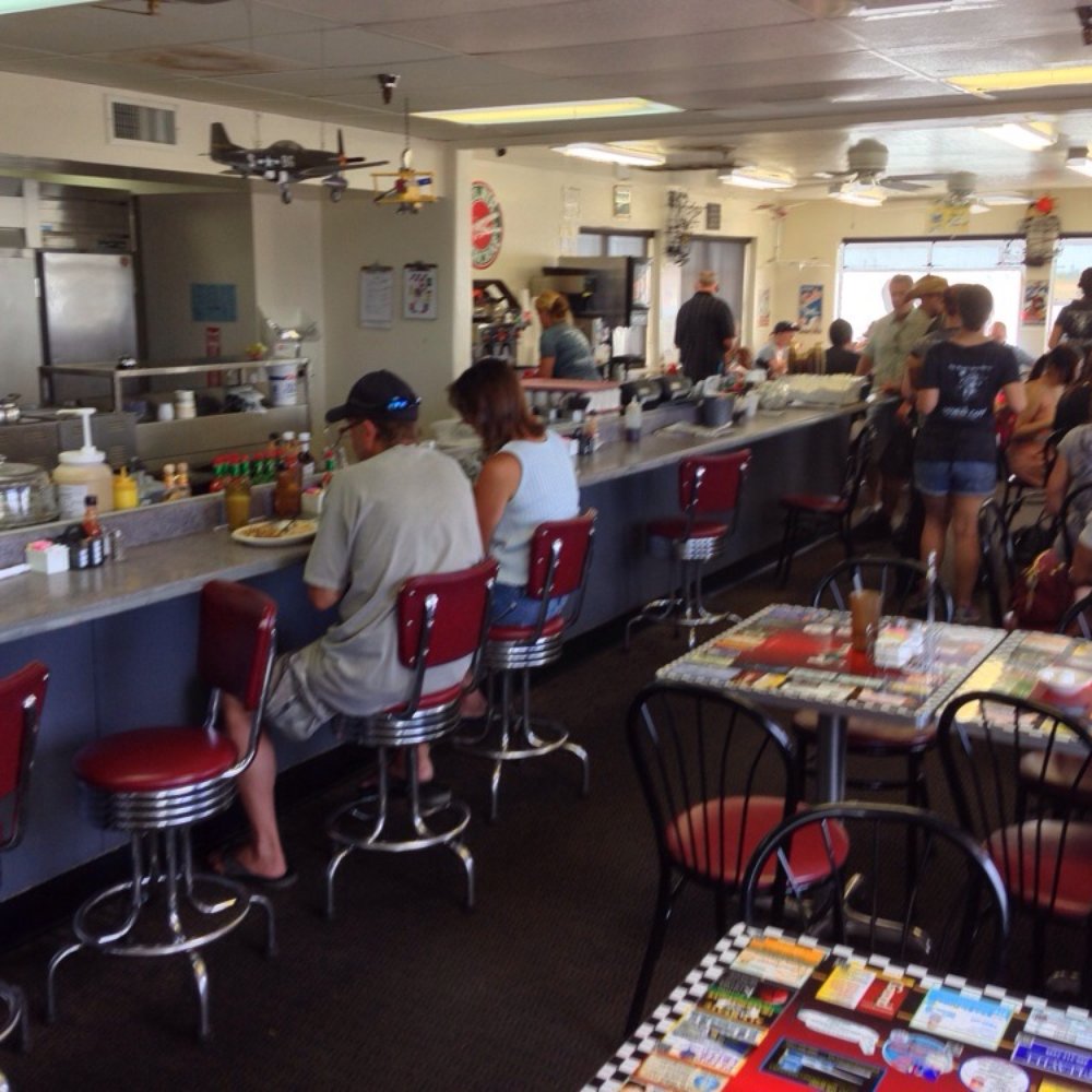 Hangar Cafe - Interior. Fun aviation themes! - Cafes Near Me - Chandler, Arizona Hangar Cafe - Interior. Fun aviation themes! - Cafes Near Me - Chandler, Arizona