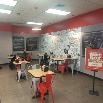 Charleys Cheesesteaks - Dinning Area - Fast Food Near Me - Fort Myers, Florida