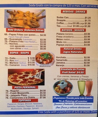 Menu photo 3 Antojitos Deli Food Brooklyn, NY