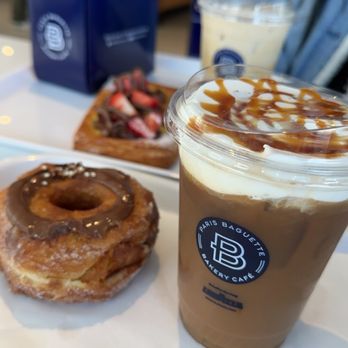Paris Baguette - Salted caramel cold brew - Bakeries Near Me - Midvale, Utah